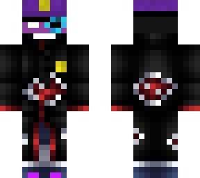 purple sans guy