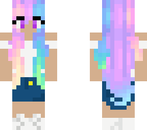 rainbow girl
