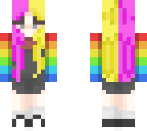 rainbow girl