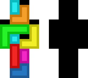 rainbow hex blocks
