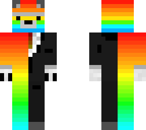 rainbow polar bear