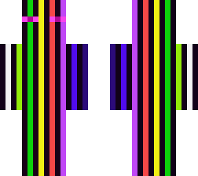 rainbow rgb enderman