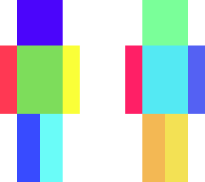 rainbow skin