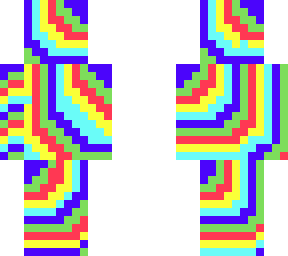 rainbow skin
