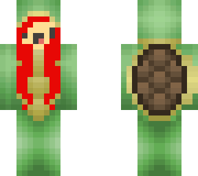 red headed turtle