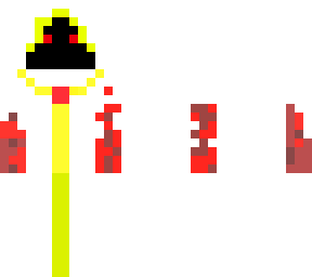 satanic white monk