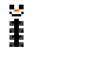shirtless snowman