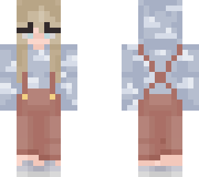 sky blonde e-girl