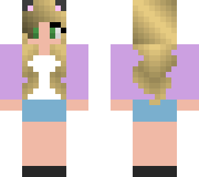 spring/summer cat girl