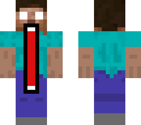 surprised jaw drop herobrine