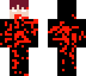 the cloacked herobrine figure