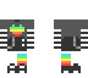 unshaded scene egirl base