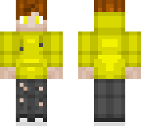 yellow hoodie