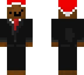 bear with suit