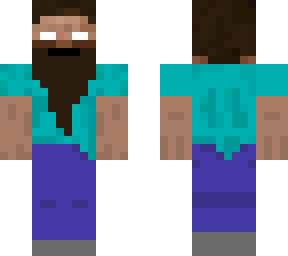 bearded herobrine