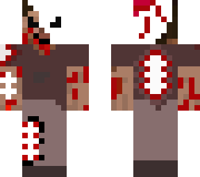 bloody skeleton steve