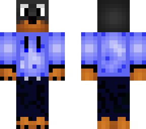 blue hoddie dog