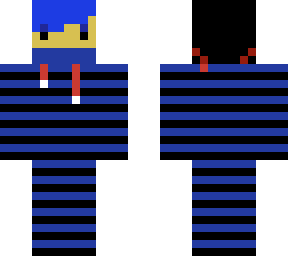 blue stripes