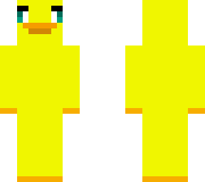 duck with eyebrows