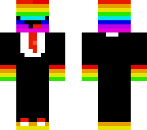 fancy rainbow derp