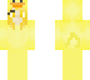 female denki kaminari in a duck onesie - bnha