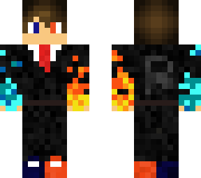 fire and ice boy with suit 2.0