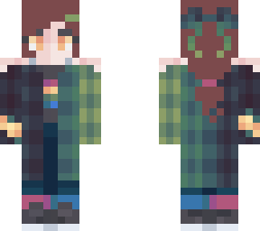 forest flower field {unshaded hair}