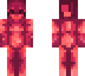 fuchsia flare - pce for meiolki - (she is wearing a body suit)
