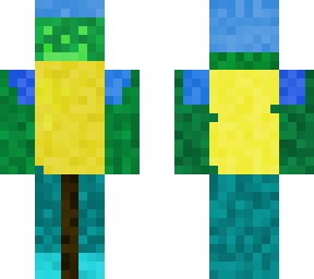 green skined boy