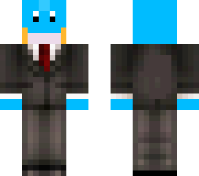 mudkip in a suit