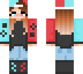 nintedo switch girl