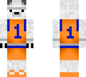orange bball polar bear