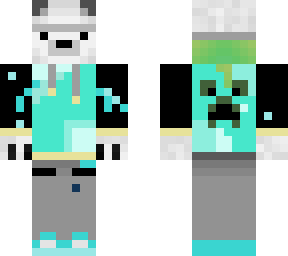 panda blue