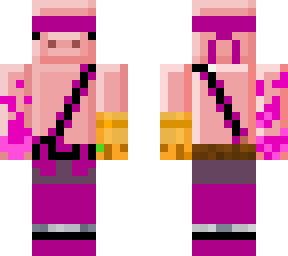pink pig soldier