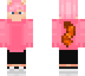 pink red panda boy