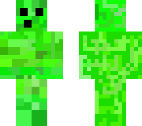 pixelated slime