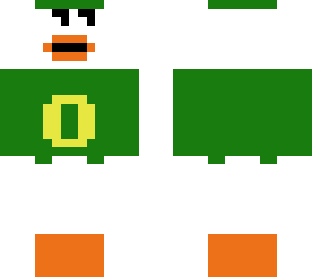 puddles the duck; oregon duck mascot