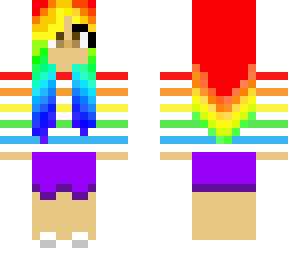 rainbow girl!