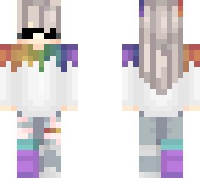 rainbow girl