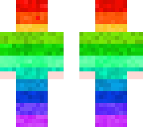 rainbow skin