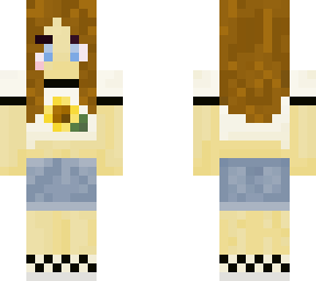 sunflower shirt girl