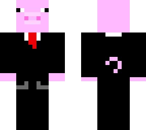 apignamedalex/ pig in tuxedo