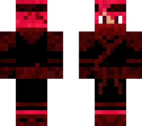backwards red ninja