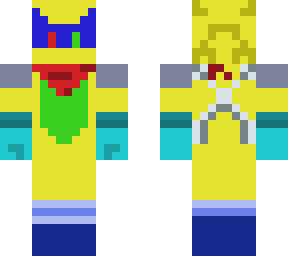 binary the hedgehog (robotic suit) oc
