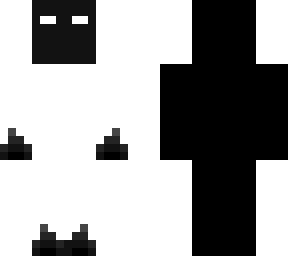 black white