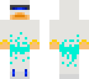 blue cyborg
