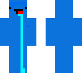 blue drooling thing