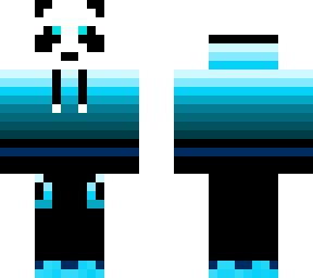 blue panda