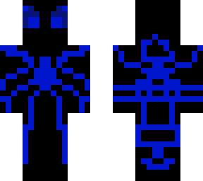 blue spider man