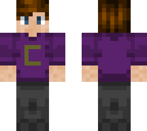 boy with c on sweater
